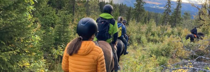 Ridetur fra Ranheimsbygda